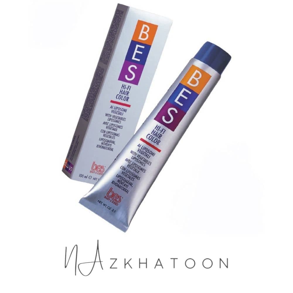 رنگ موی ۱۰۰ میل بس BES سری NATURAL شماره 9/0 بلوند خیلی روشن
