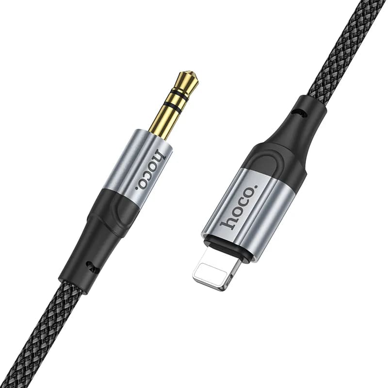 کابل صوتی Lightning TO AUX هوکو مدل UPA26 طول 1 متر — تصویر ۲
