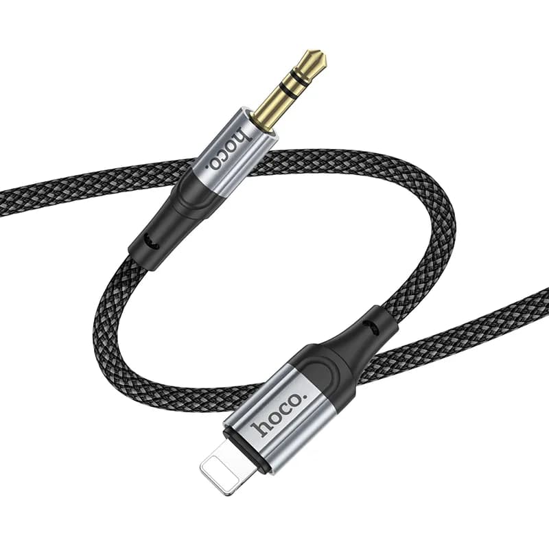 کابل صوتی Lightning TO AUX هوکو مدل UPA26 طول 1 متر — تصویر ۳