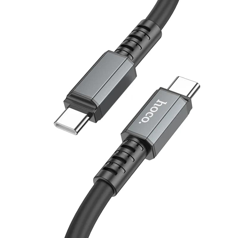 کابل شارژ 60 وات USB-C به USB-C هوکو مدل X85 طول 1 متر — تصویر ۲