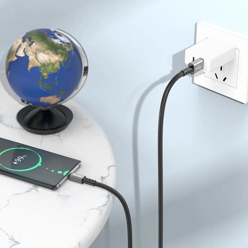 کابل شارژ USB-A به USB-C هوکو مدل X85 طول 1 متر — تصویر ۸