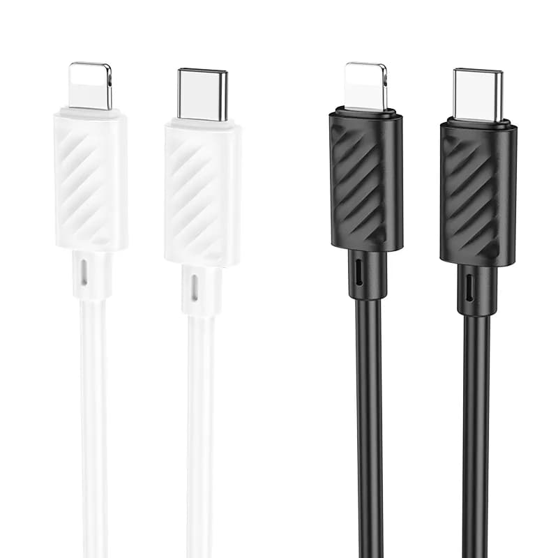 کابل شارژ 20 وات Lightning به USB-C هوکو مدل X88 طول 1 متر