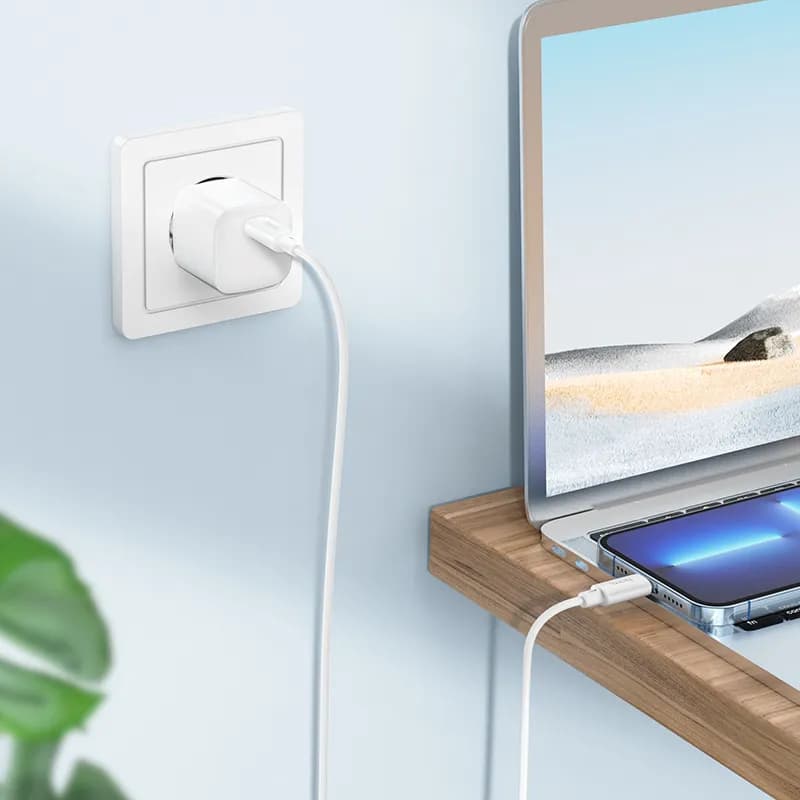 کابل شارژ 20 وات Lightning به USB-C هوکو مدل X88 طول 1 متر — تصویر ۸