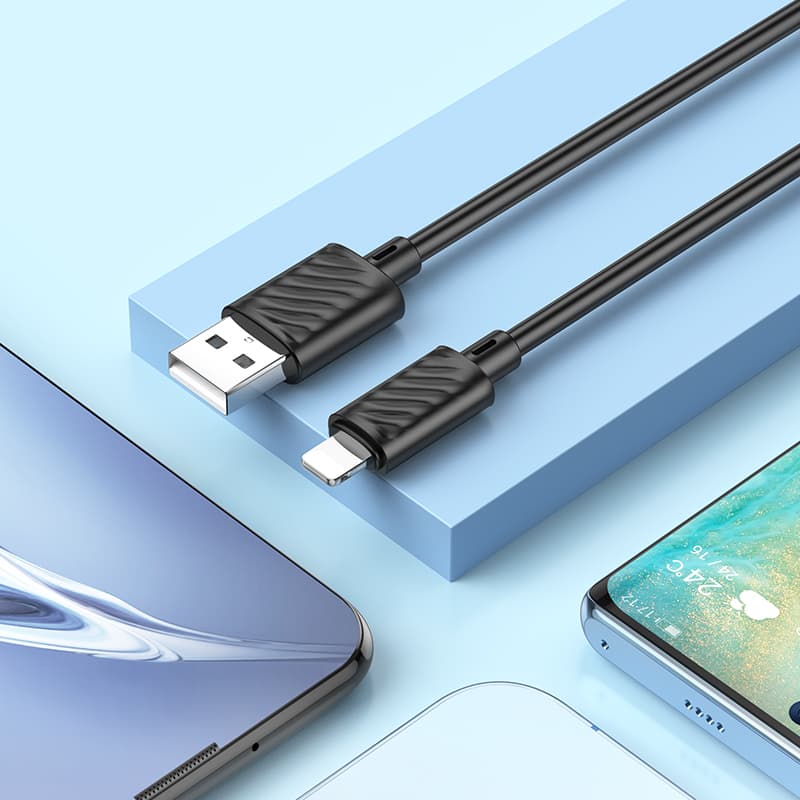 کابل شارژ USB-A به Lightning هوکو مدل X88 طول 1 متر — تصویر ۷