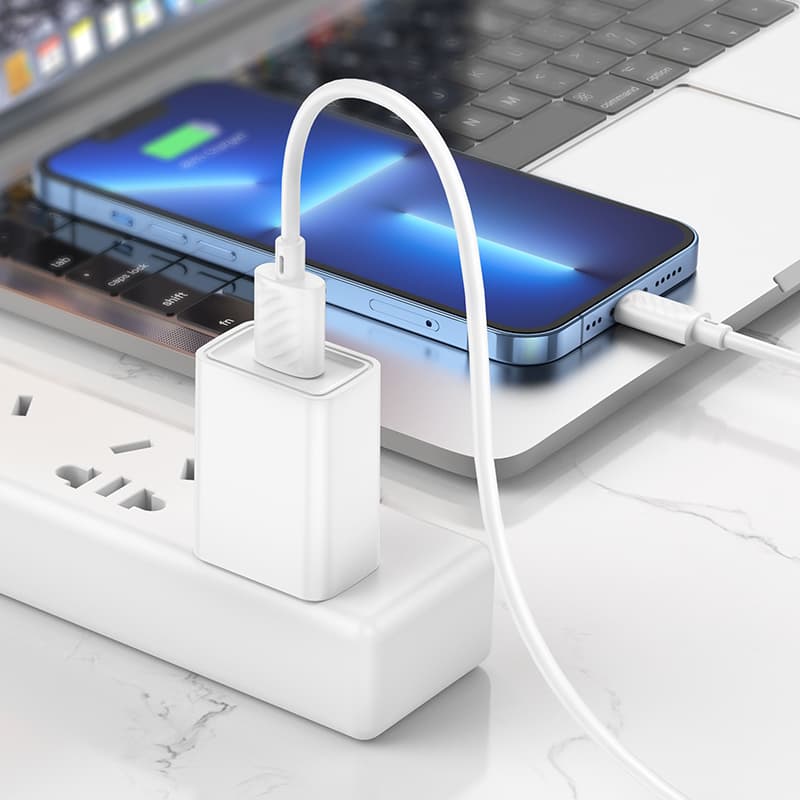 کابل شارژ USB-A به Lightning هوکو مدل X88 طول 1 متر — تصویر ۸
