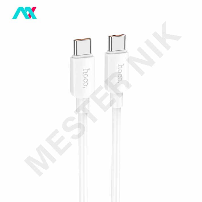 کابل شارژ 100 وات USB-C به USB-C هوکو مدل X96 طول 1 متر — تصویر ۹
