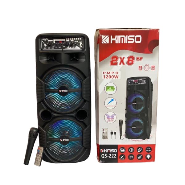 اسپیکر شارژی بلوتوثی کیمیسو مدل KIMISO QS-222 — تصویر ۳