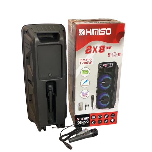 اسپیکر شارژی بلوتوثی کیمیسو مدل KIMISO QS-222 — تصویر ۲