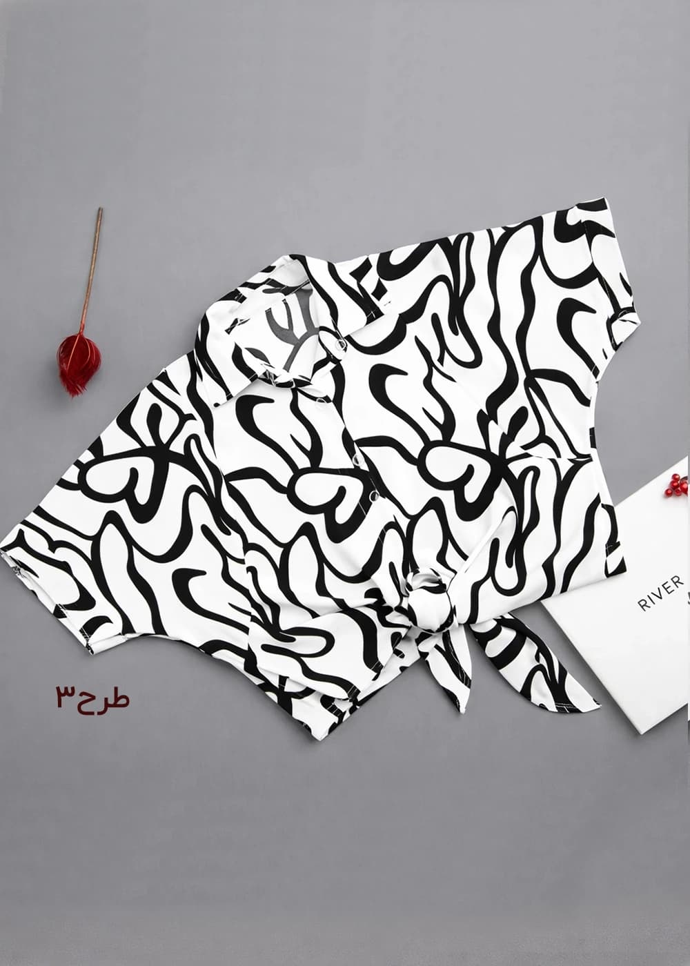 شومیز زنانه مدل wcr020 — تصویر ۶