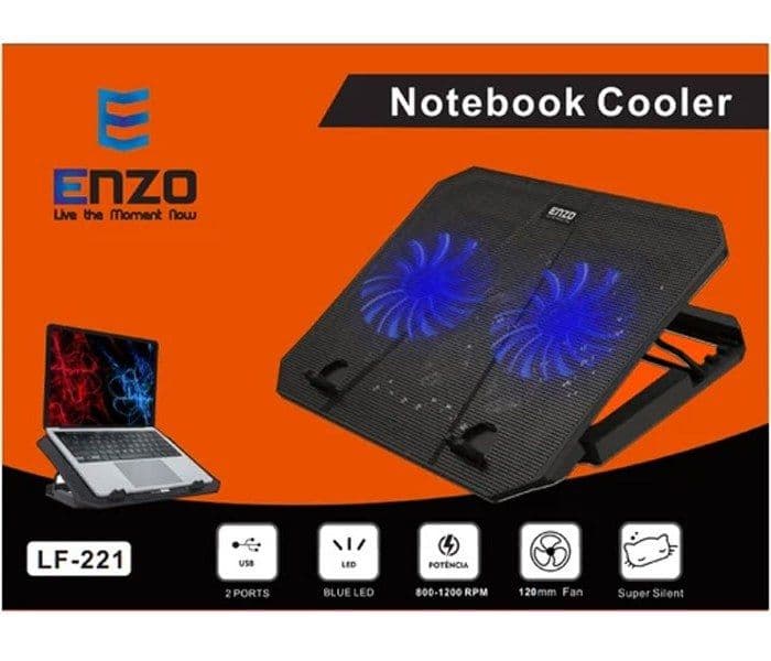 پایه خنک کننده لپ تاپ انزو مدل ENZO LF-221 — تصویر ۷