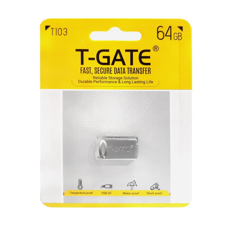فلش مموری تی گیت مدل T-GATE 103 ظرفیت 64GB — تصویر ۲