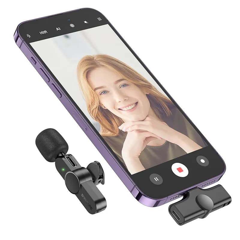 میکروفون بی سیم بروفون مدل BFK12 با سری لایتنینگ — تصویر ۶