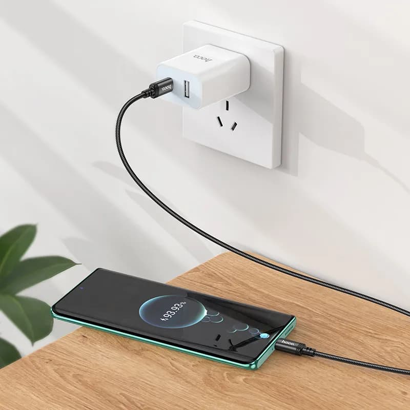 کابل شارژ 60 وات USB-C به USB-C هوکو مدل X89 طول 1 متر — تصویر ۷