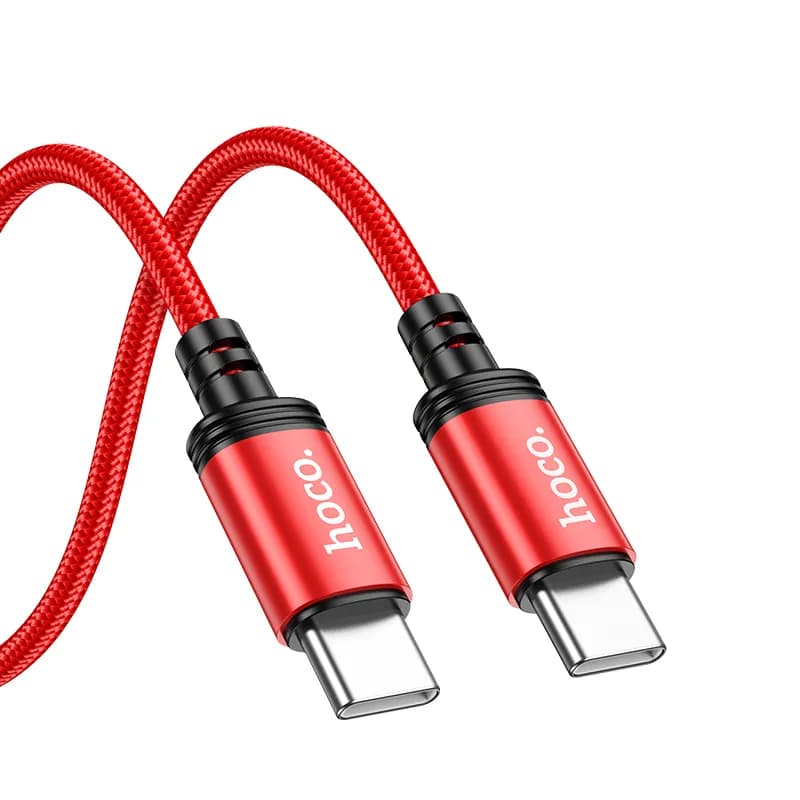 کابل شارژ 60 وات USB-C به USB-C هوکو مدل X89 طول 1 متر — تصویر ۵
