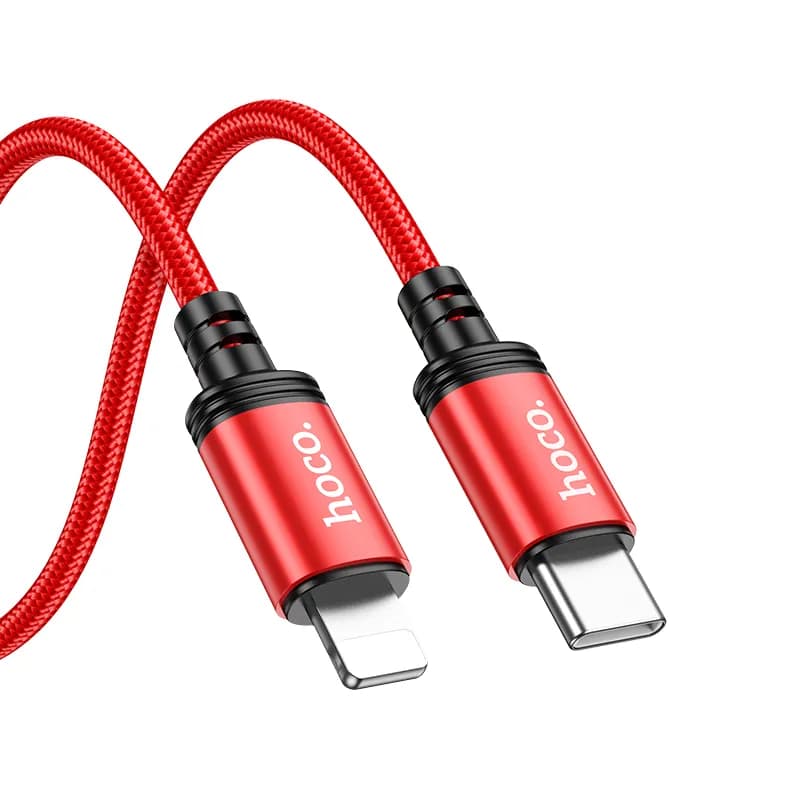 کابل شارژ 20 وات Lightning به USB-C هوکو مدل X89 طول 1 متر — تصویر ۵
