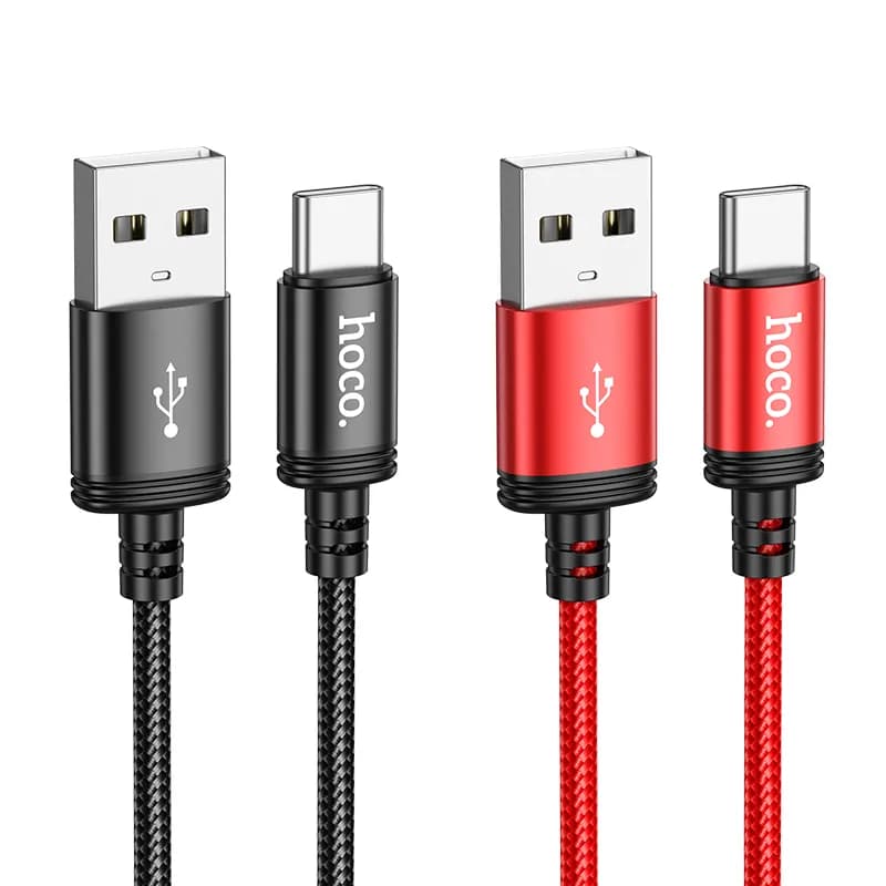 کابل شارژ USB-A به USB-C هوکو مدل X89 طول 1 متر