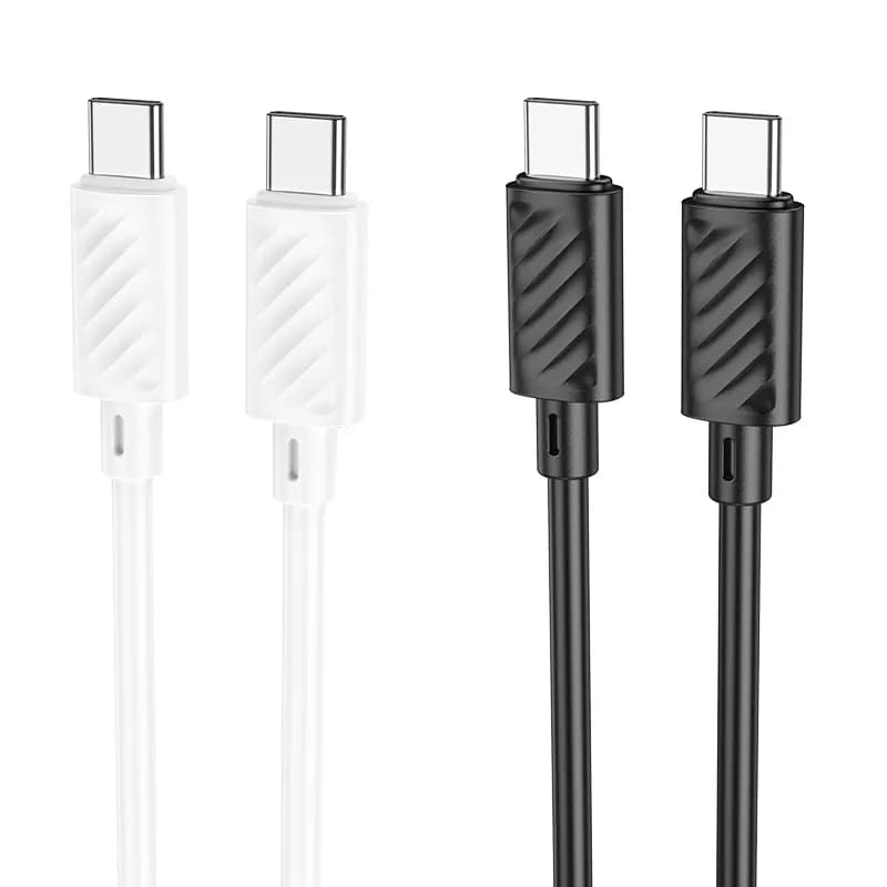 کابل شارژ 60 وات USB-C به USB-C هوکو مدل X88 طول 1 متر