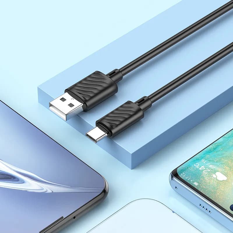 کابل شارژ USB-A به USB-C هوکو مدل X88 طول 1 متر — تصویر ۷
