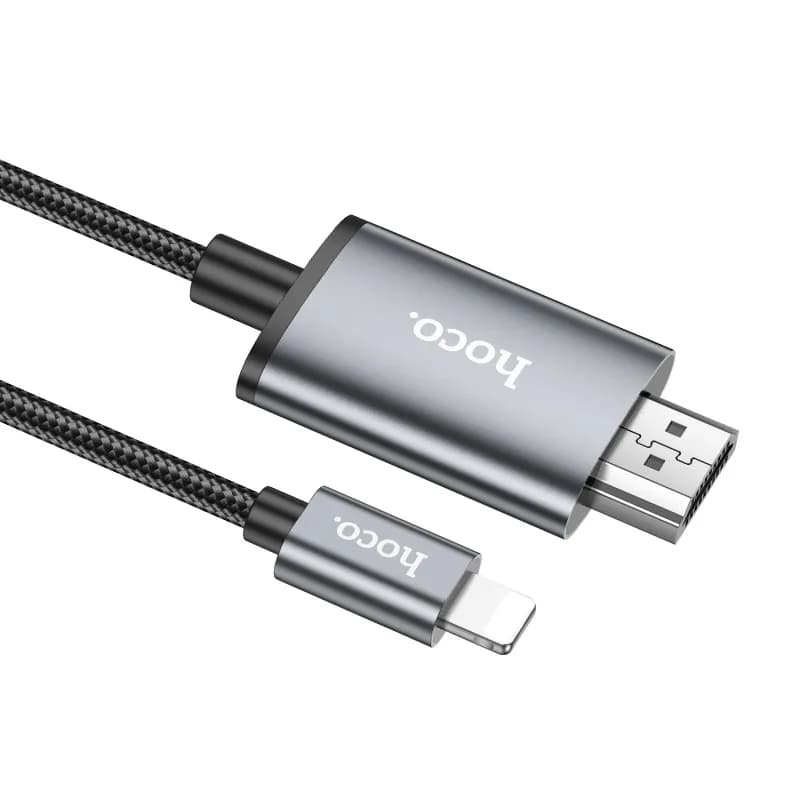 کابل تبدیل HDTV به Lightning هوکو مدل UA27 طول 2 متر — تصویر ۴