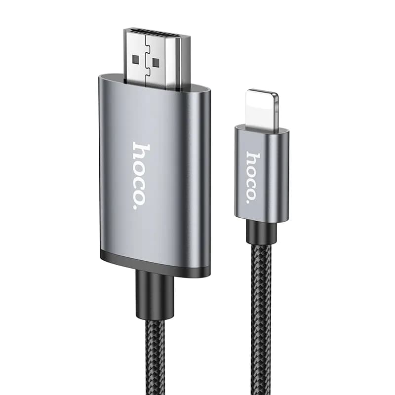 کابل تبدیل HDTV به Lightning هوکو مدل UA27 طول 2 متر