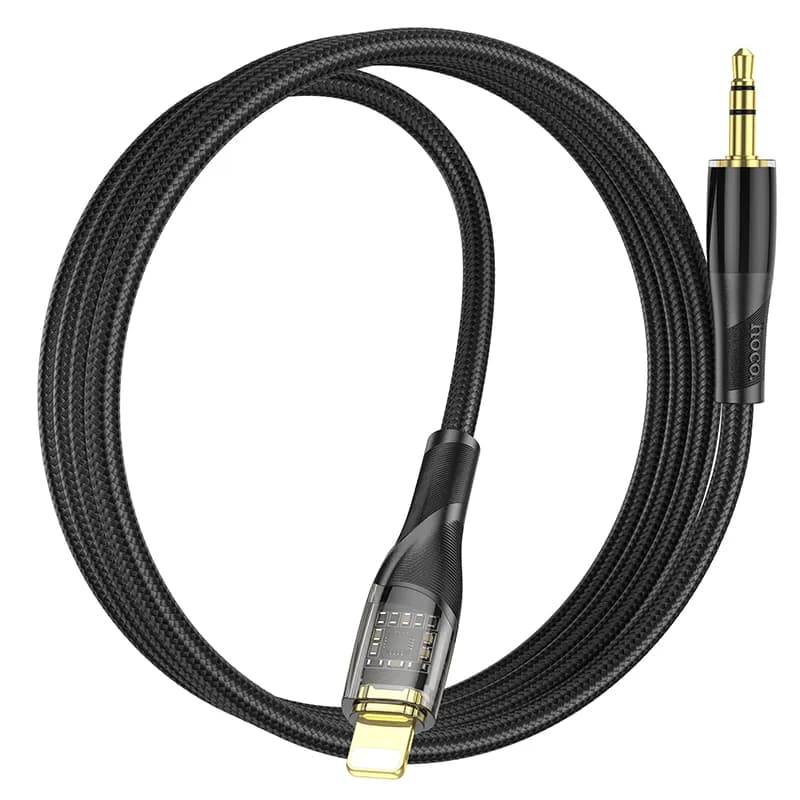 کابل صوتی Lightning TO AUX هوکو مدل UPA25 طول 1 متر — تصویر ۶