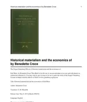 دانلود کتاب Historical materialism and the economics of karl marx (classic reprint) – ماتریالیسم تاریخی و اقتصاد کارل مارکس (بازنشر…