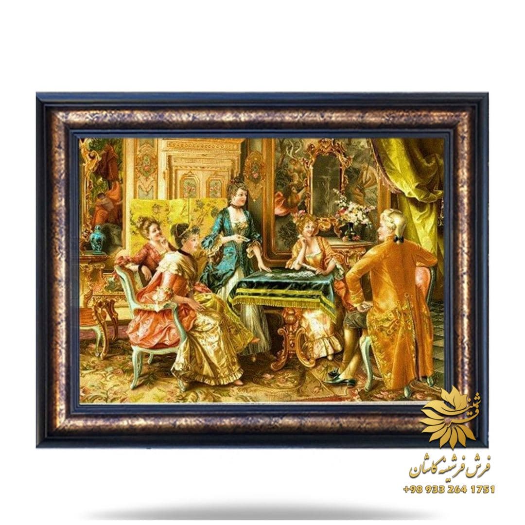 تابلو فرش فرانسوی نقاشی 2002 — تصویر ۳