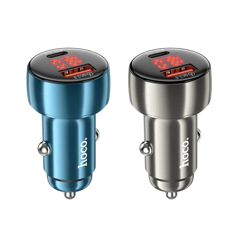 شارژر فندکی 48 وات هوکو مدل Z50 USB
