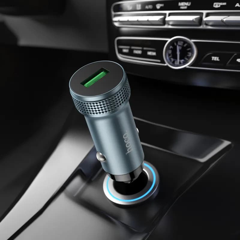 شارژر فندکی 18 وات هوکو مدل Z49A USB — تصویر ۷
