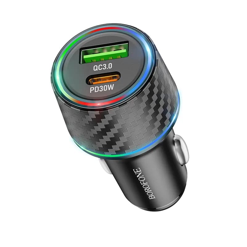 شارژر فندکی 48 وات بروفون مدل BZ21 USB — تصویر ۲