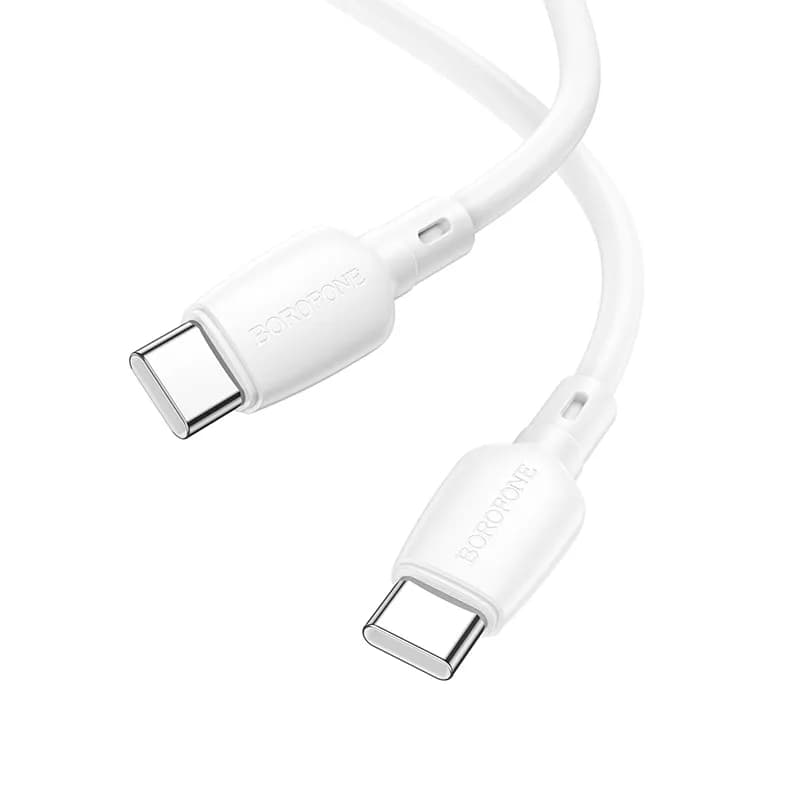 کابل شارژ 60 وات USB-C به USB-C بروفون مدل BX93 طول 1 متر — تصویر ۵