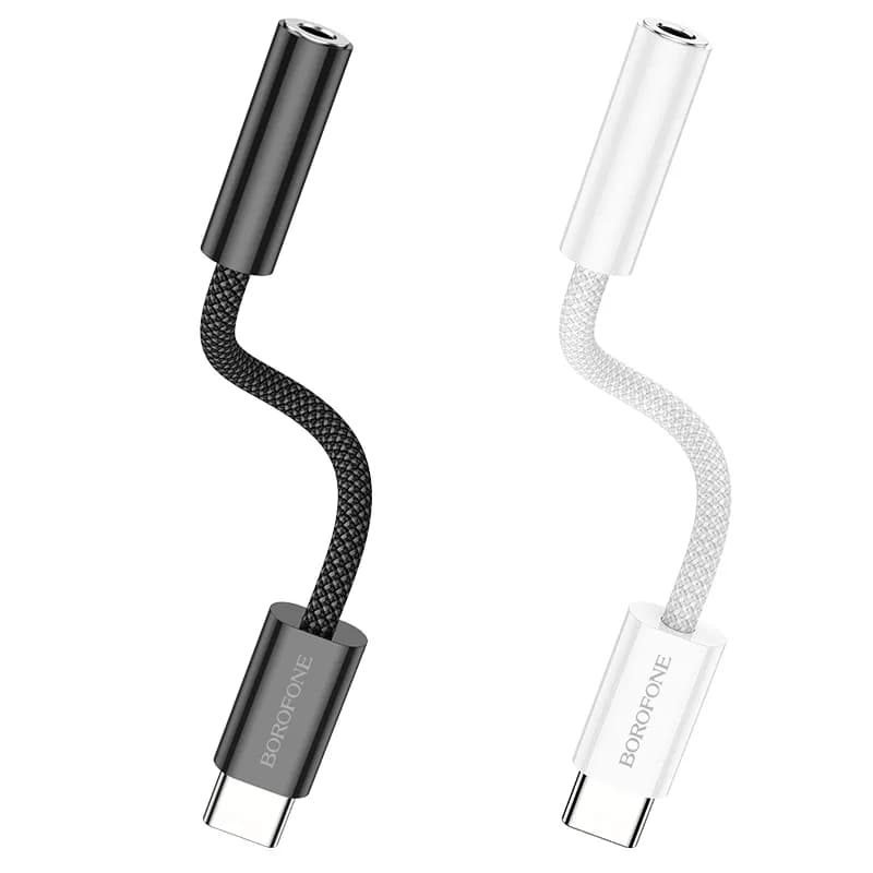 مبدل OTG جک USB-C TO AUX 3.5mm بروفون مدل BV15 — تصویر ۵