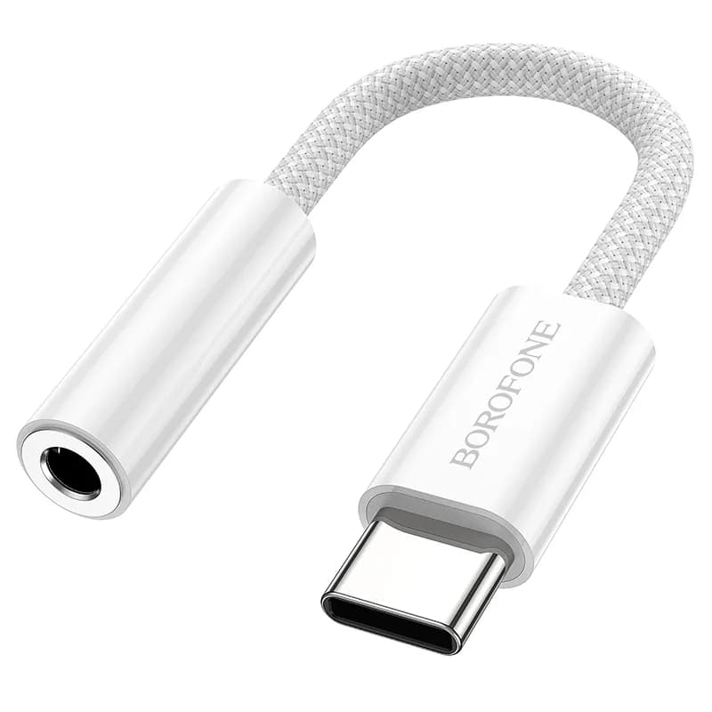 مبدل OTG جک USB-C TO AUX 3.5mm بروفون مدل BV15 — تصویر ۲