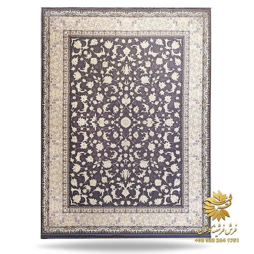 فرش 1200 شانه گلبرجسته افشان تیانا دلفینی