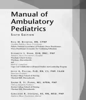 دانلود کتاب Manual of Ambulatory Pediatrics – کتابچه راهنمای کودکان سرپایی