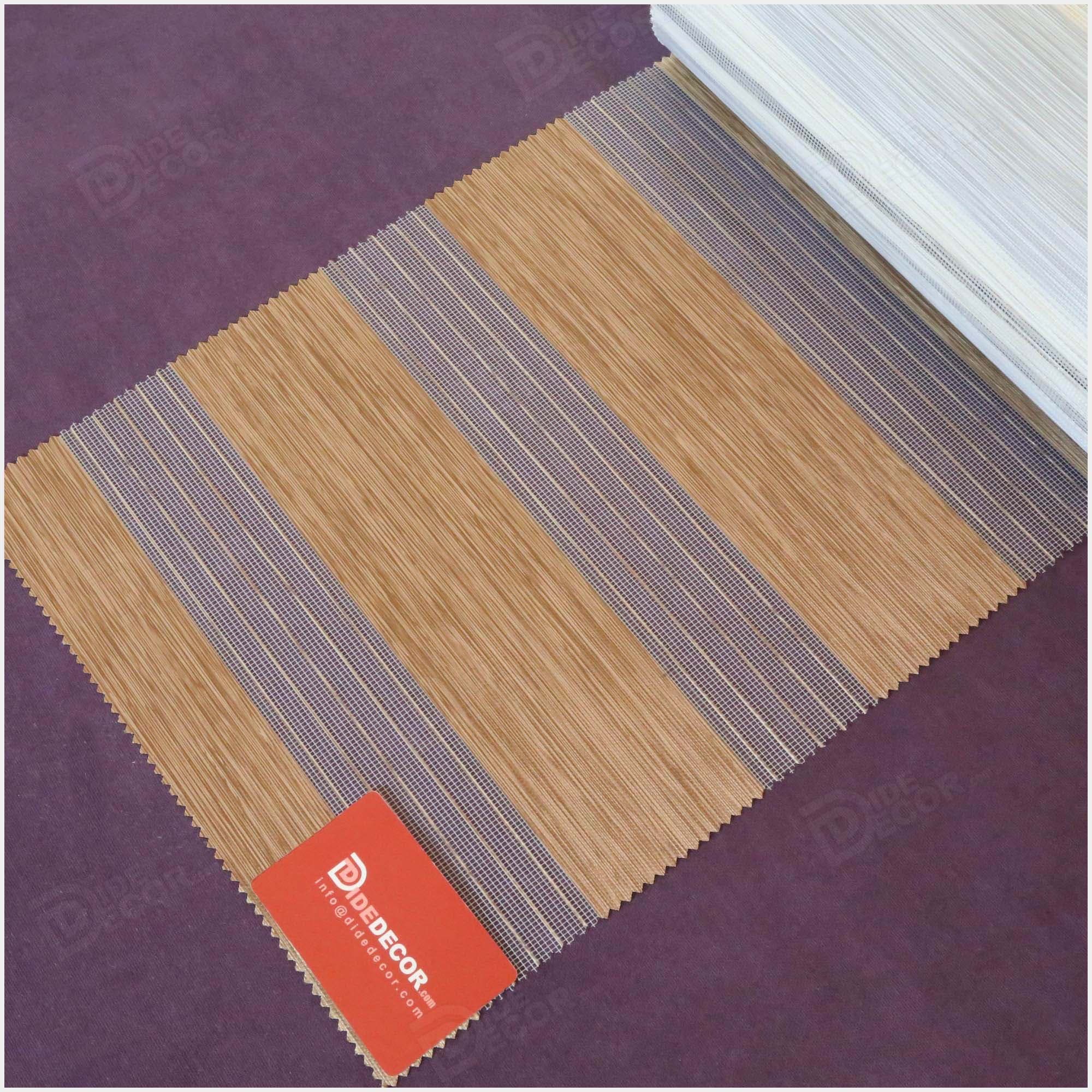 پرده زبرا طرح چوب کرم خاکی کد B-2003-03 — تصویر ۲