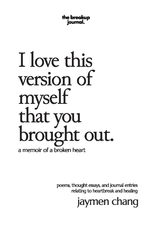 کتاب I Love This Version of Myself That You Brought Out (این نسخه از خودم را که تو نمایان کردی دوست دارم) نسخه انگلیسی PDF | جیمن چانگ — تصویر ۲