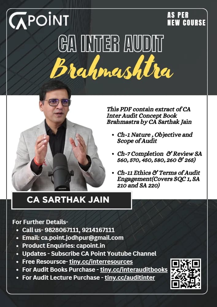 کتاب Internal Audit: Concepts & Practice (حسابرسی داخلی) نسخه انگلیسی PDF | CA Sarthak Jain