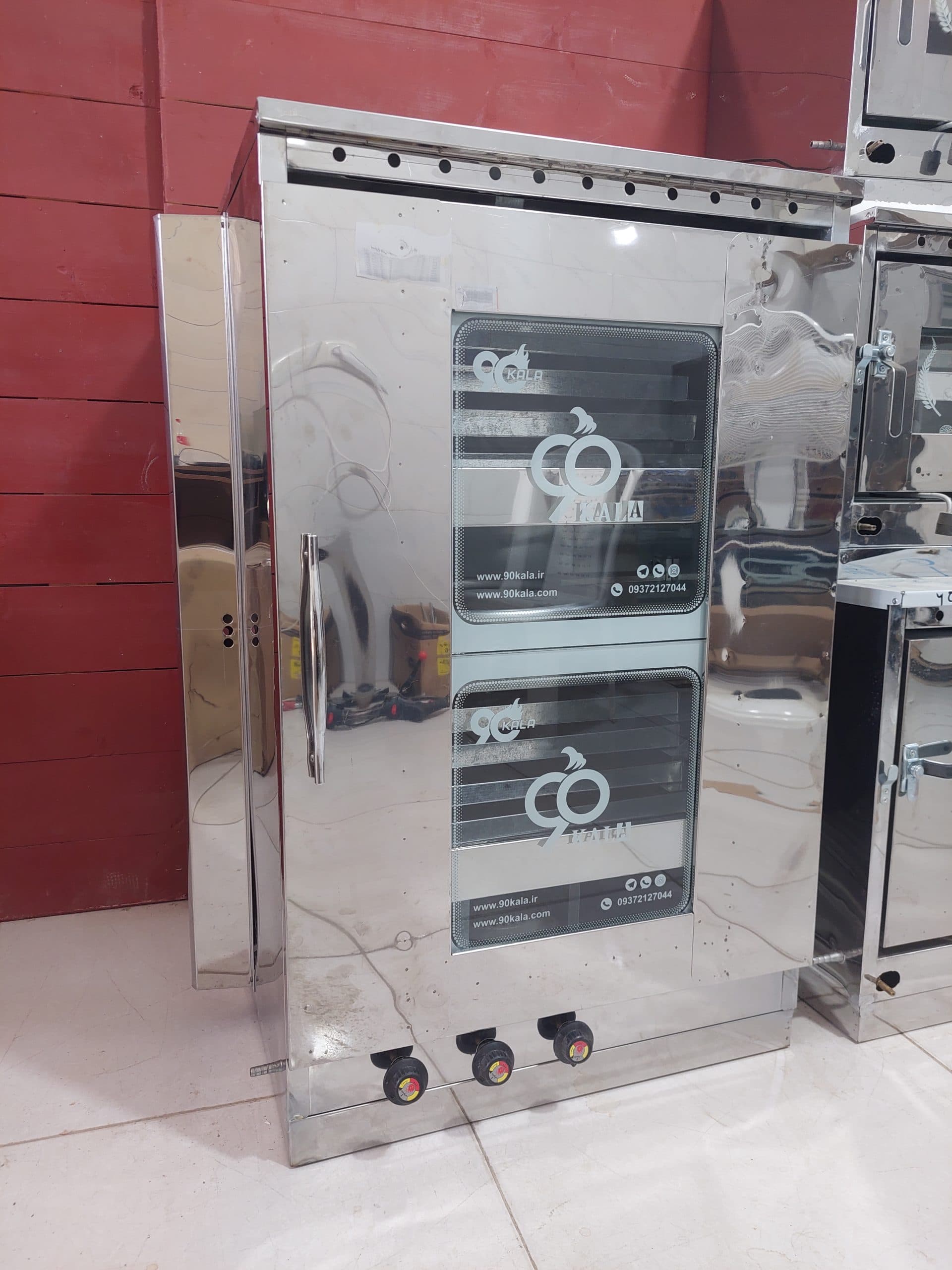 تنورگازی 10سینی تمام استیل (کد514)