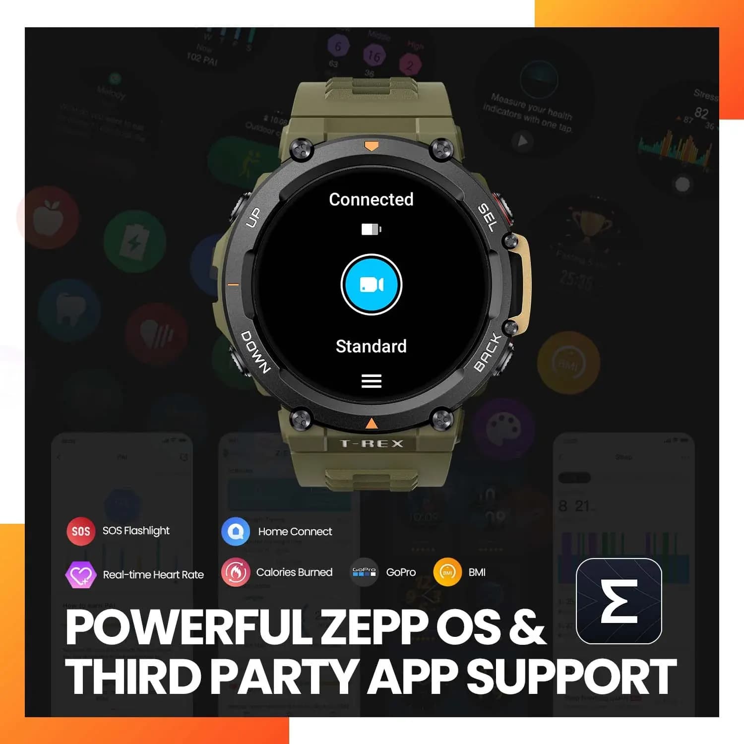 ساعت هوشمند امیزفیت Amazfit T-Rex 2 Smart Watch — تصویر ۸