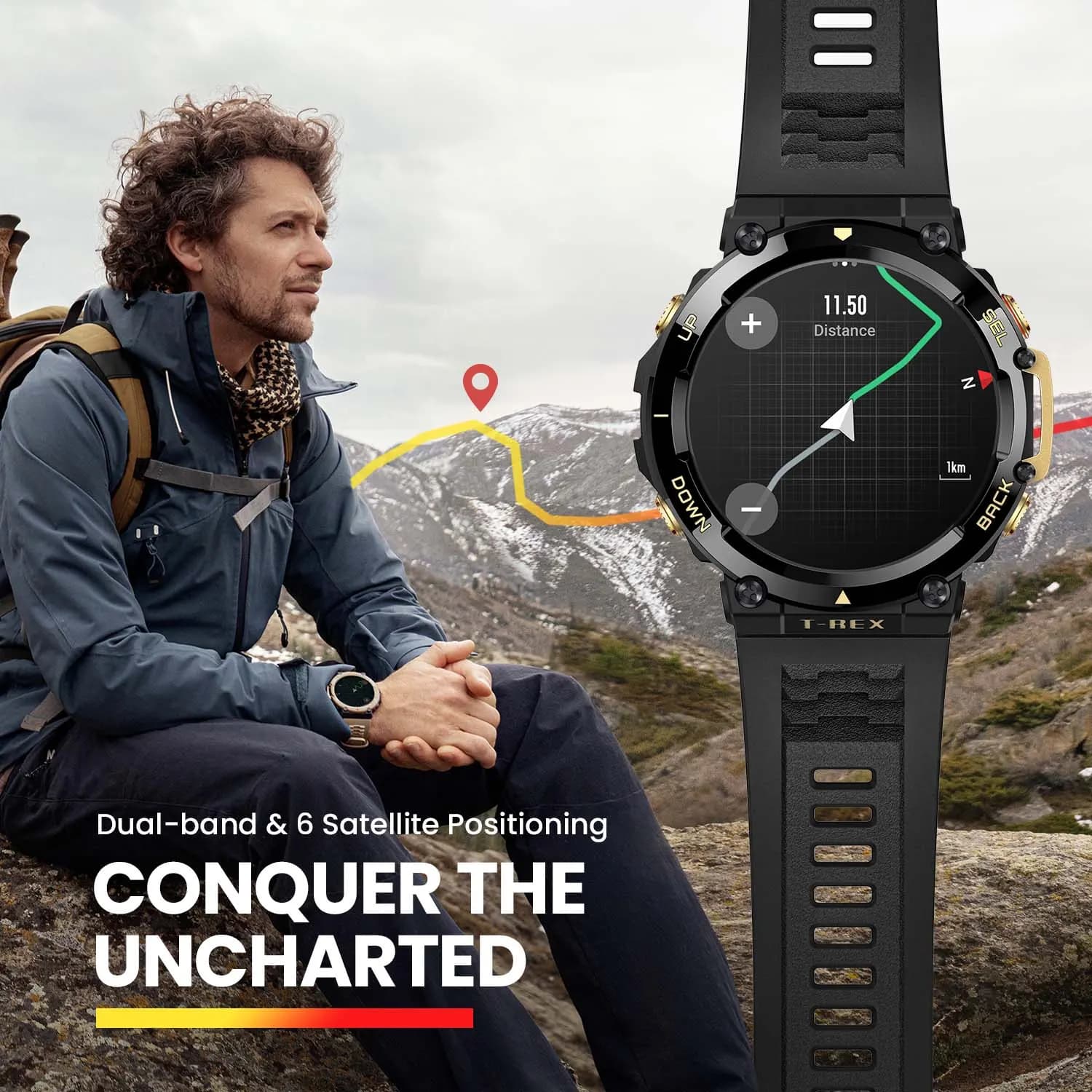 ساعت هوشمند امیزفیت Amazfit T-Rex 2 Smart Watch — تصویر ۶