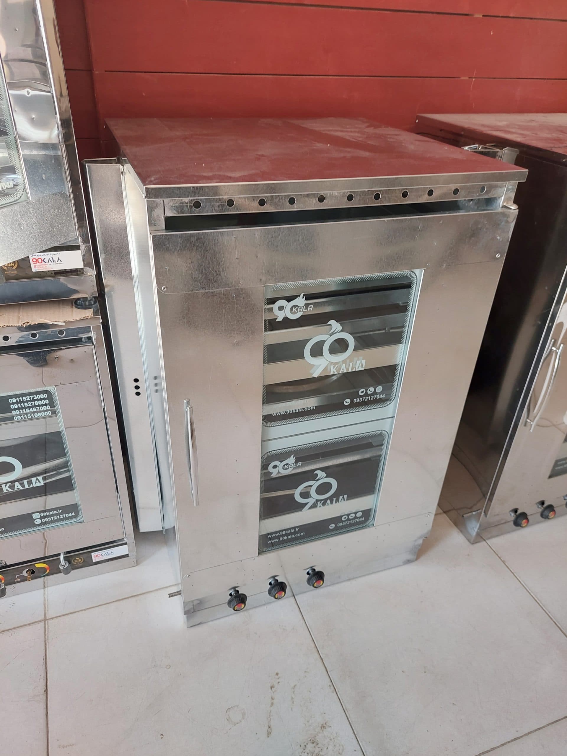 تنورگازی یخچالی 10سینی بزرگ (کد551)
