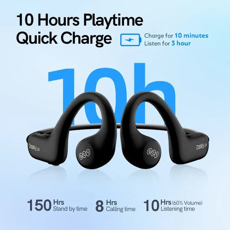 هدفون بلوتوث کیو سی وای QCY Crossky Link Earphone — تصویر ۴