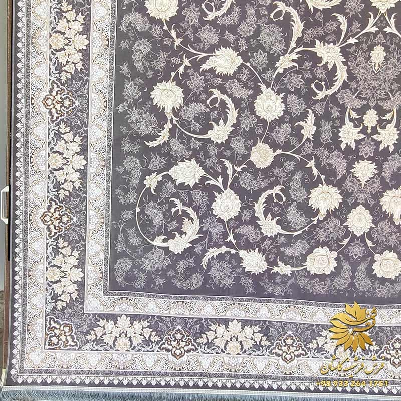 فرش 1200 شانه طلایی طرح پریماه دلفینی — تصویر ۴