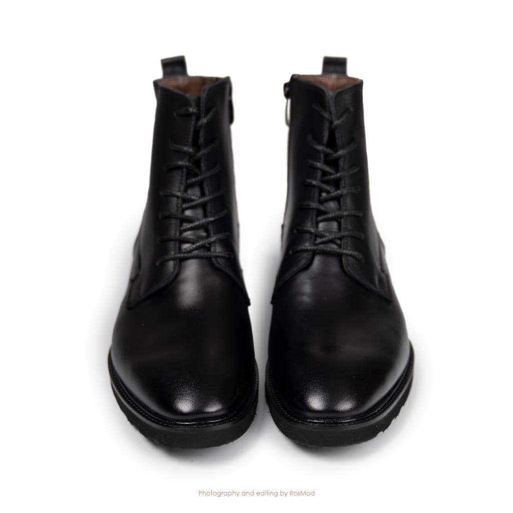 بوت وودمن گازولین تمام مشکی – GAAZOLIN Woodman Boots Full Black — تصویر ۴