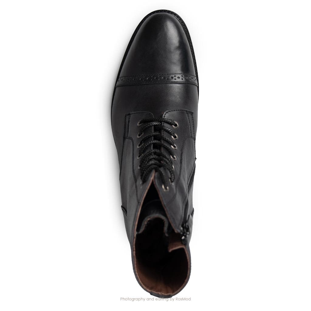 بوت اسکندر2 گازولین زغالی مات – GAAZOLIN Alexander2 Boots Charcoal — تصویر ۳