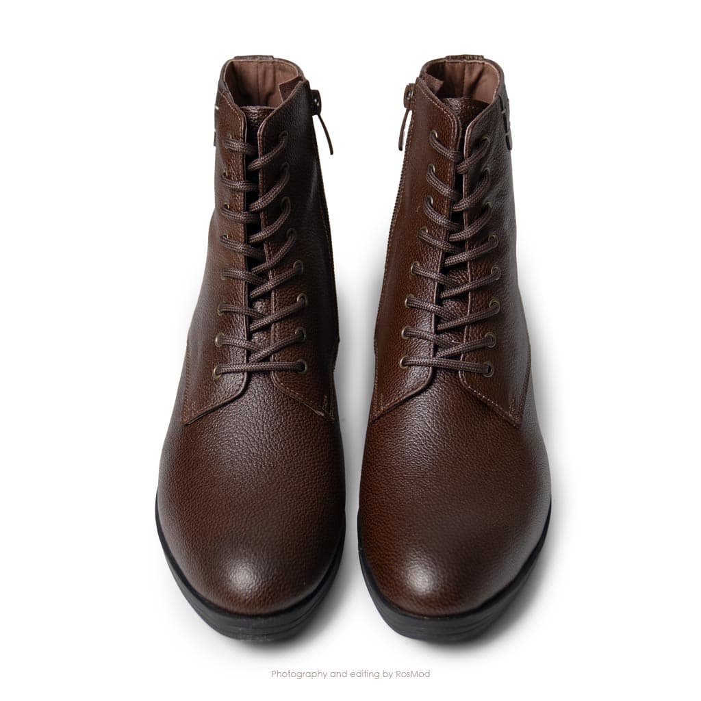 بوت ویکتورین گازولین شکلاتی – GAAZOLIN Victorian Boots Sweet Chocolate F — تصویر ۳