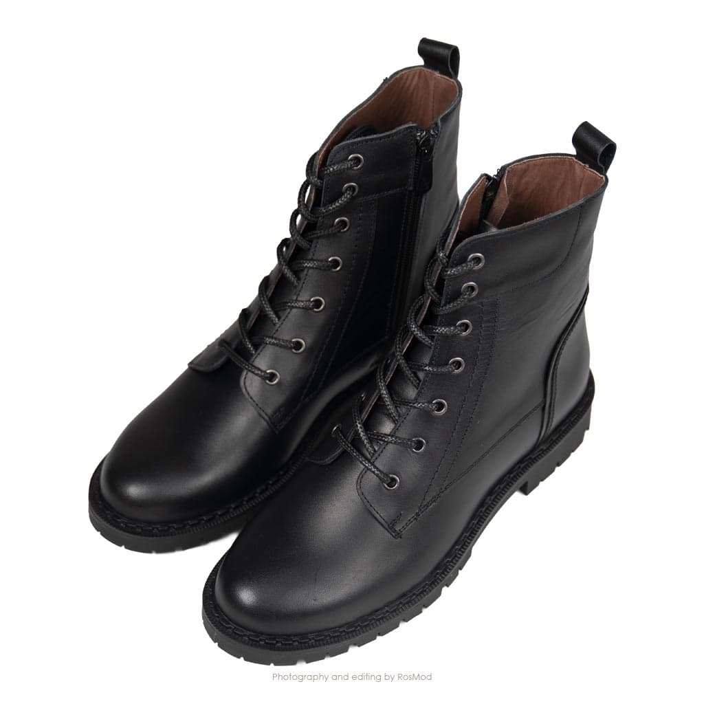 بوت سولو گازولین تمام مشکی شبرو – GAAZOLIN Solo Boots Full Black W — تصویر ۳