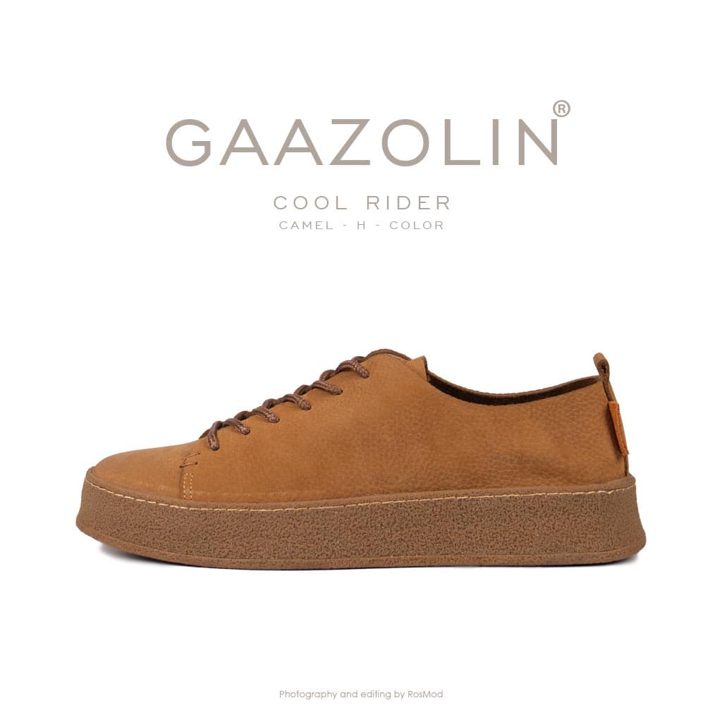 کتانی روزمره کول رایدر گازولین شتری – GAAZOLIN Cool Rider Sneakers Camel H