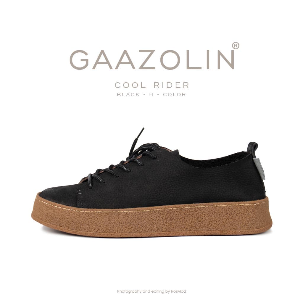 کتانی روزمره کول رایدر گازولین مشکی – GAAZOLIN Cool Rider Sneakers Black H